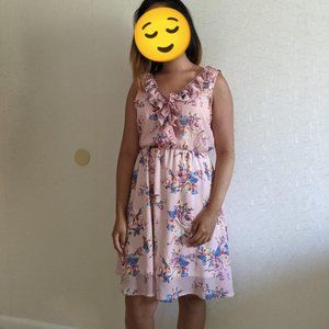 Floral Chiffon Dress
